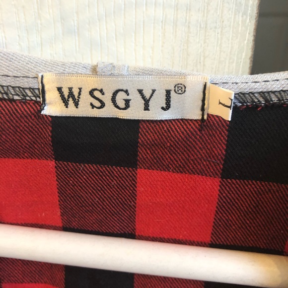 WSGYJ Long Sleeve Button Up Shirt/Hoodie - Picture 3 of 3